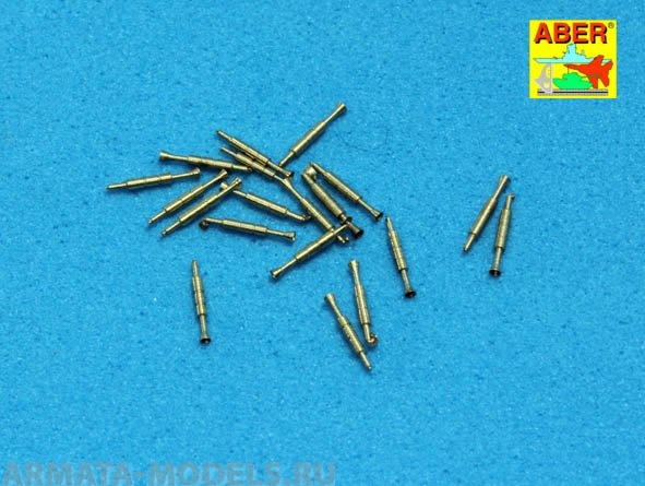 ABR-1:400-L-06  Дополнения для  Set of 20 pcs QF 2-pdr (40mm) Mark VIII Pom-Pom универсальный набор 1/400