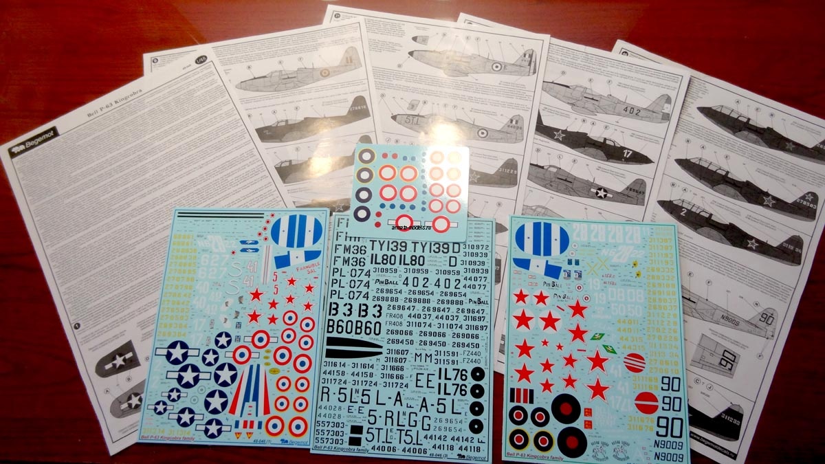 48-046 Bell P-63 Kingcobra 1.48