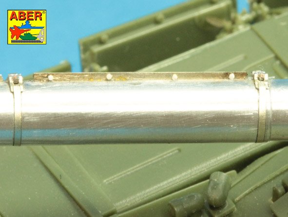 ABR-35-L-145 Точеный ствол 125mm 2A46M-5 Barrel for Russian Tank T-90 & T-90A для Meng; Trumpeter; Zvezda
