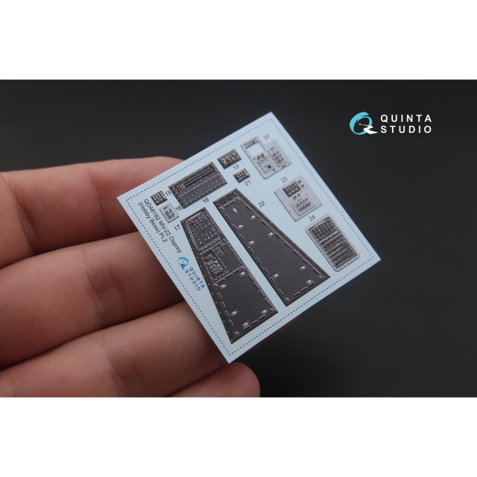 QD48182 3D Декаль интерьера кабины MV-22 Osprey (для модели HobbyBoss)