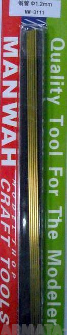 MW-3111 Комплект медных трубок малого диаметра (диаметр: 1,2 мм) (5 шт.)
