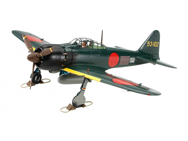 10317 1/48 MITSUBISHI A6M5/5A (ZEKE) silver plated (литники хромированные)  Tamiya