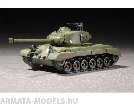 07286P US M26A1 Pershing Heavy Tank Trumpeter