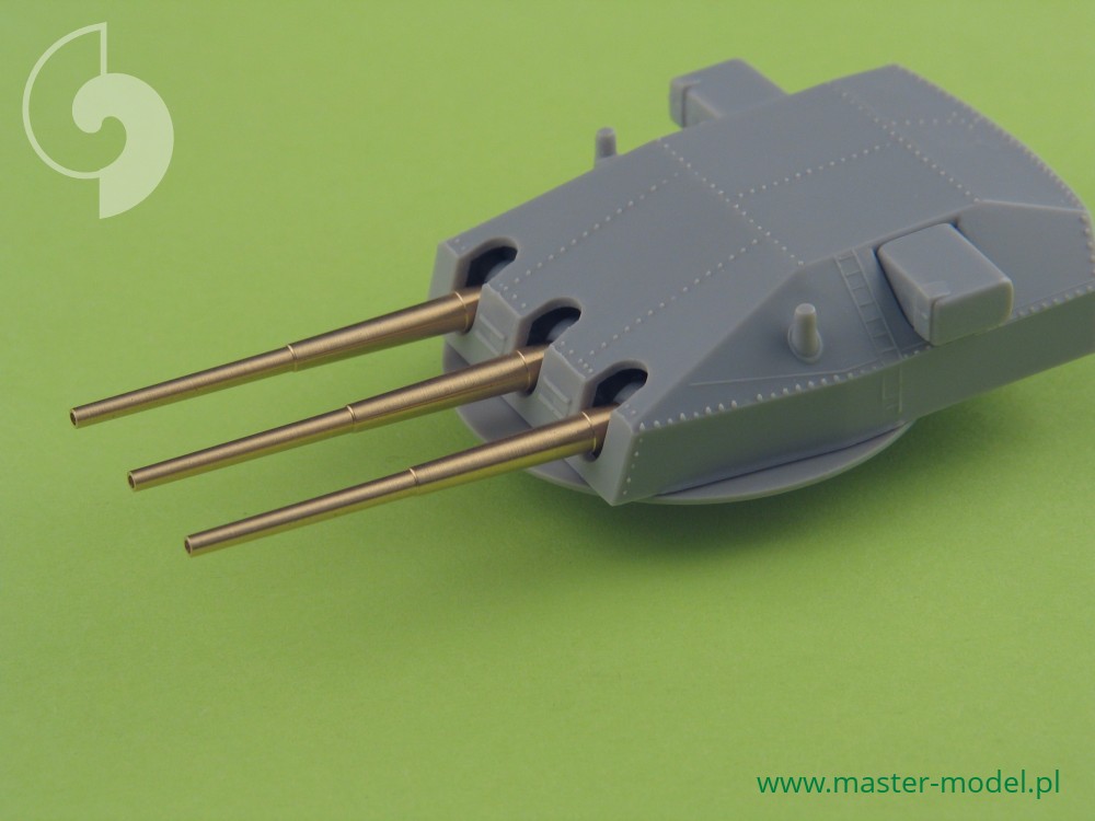 SM-350-044 Вооружение Admiral Graf Spee - стволы 280мм (6шт), 150мм (8шт), 105мм (6шт)