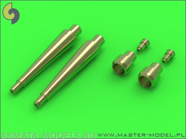 AM-32-081 Spitfire Mk.IXe / XVIe, ранняя версия (конические обтекатели) - Hispano 20 мм и Browning .50cal в обтекателях (подходит для Tamiya)