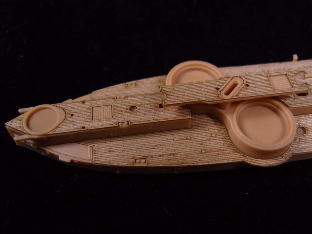 AW20066 Деревянная палуба для Imperial Chinese Navy Chen Yuen 1894