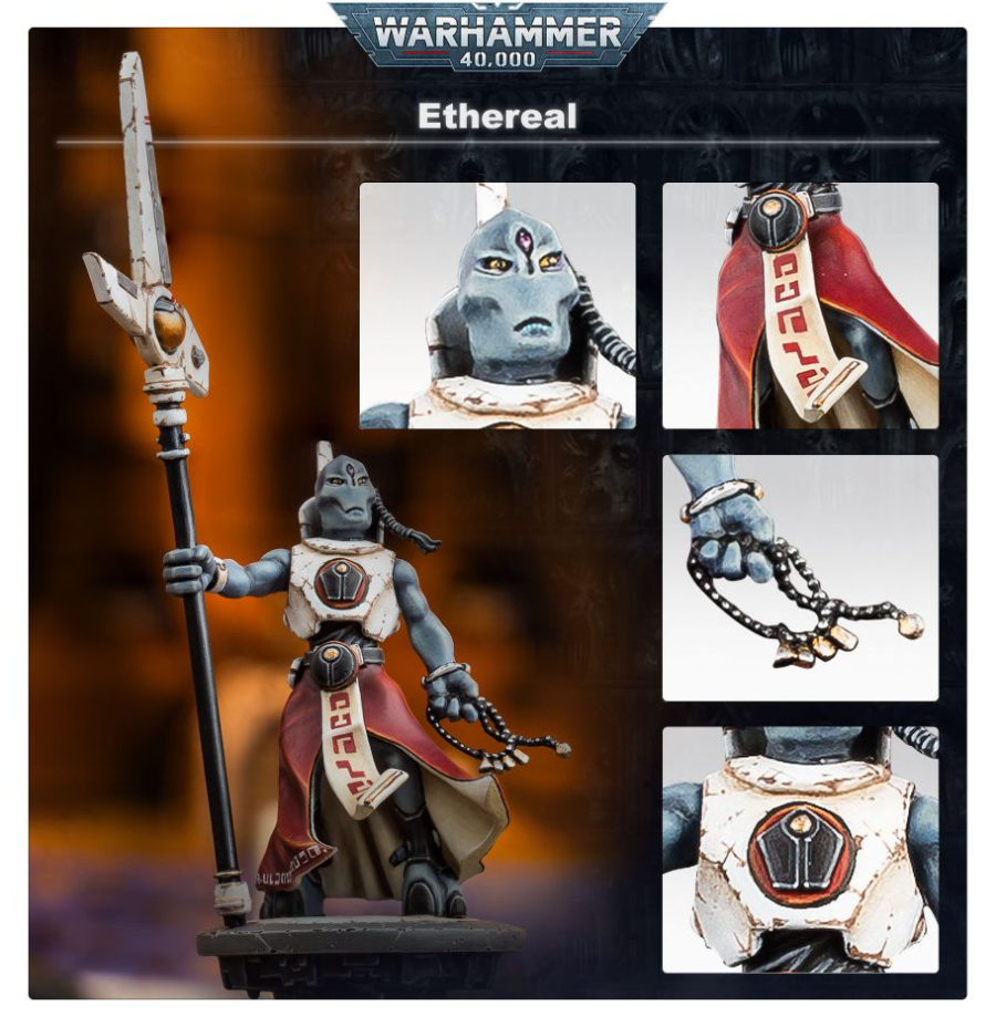 56-24GW Набор Империя Тау. Эфирный (T'au Empire Ethereal)