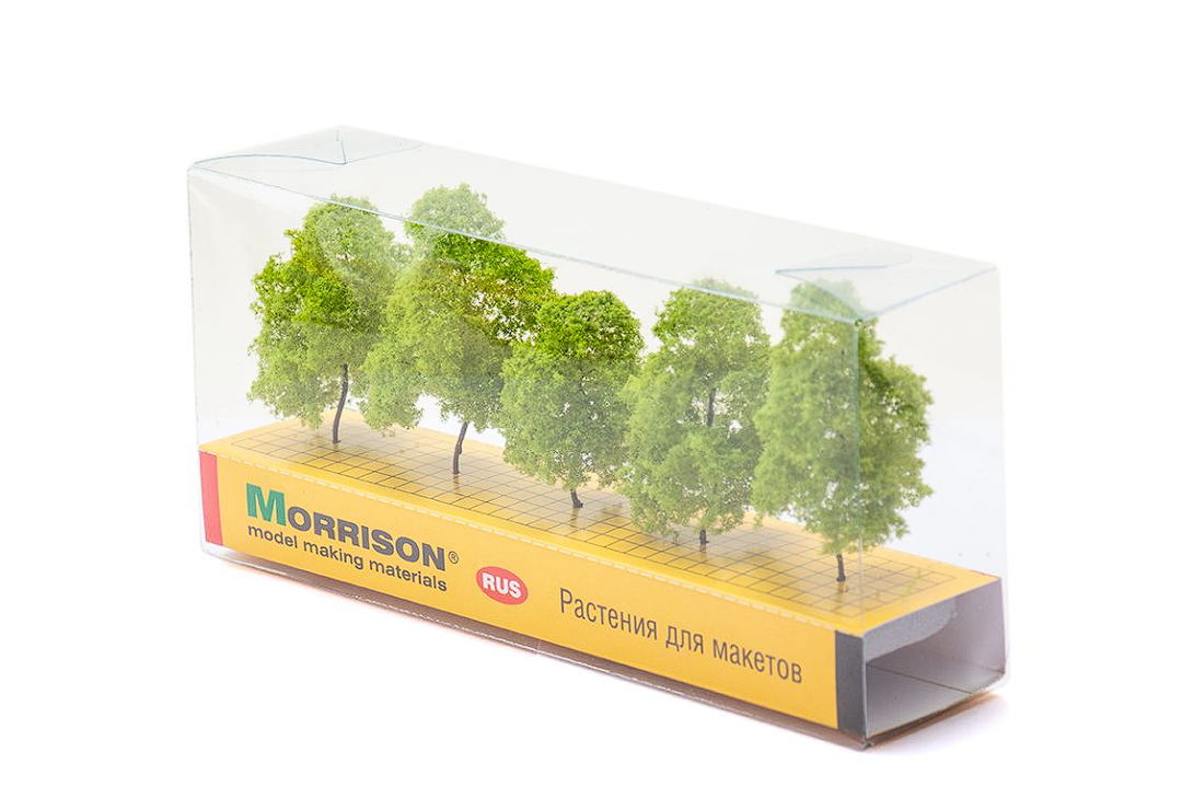 011-dpr-101 «Солнечная крона» - Набор деревьев для макетирования 5 шт.
