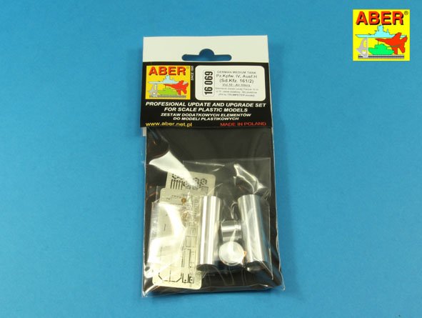 ABR-16-069  Дополнения для  GERMAN MEDIUM TANK Pz.Kpfw. IV, Ausf.H (Sd.Kfz. 161/2) Vol.10 - Air filters для Trumpeter model 1/16