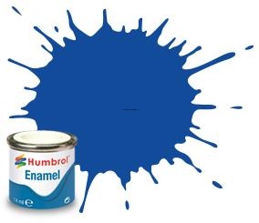 AA7222 Краска эмалевая No 222 Лунный свет - синий - Металик - Tinlet No 1 (14ml)