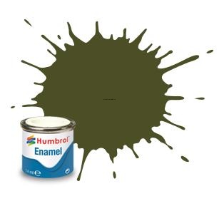 AA1729 Краска эмалевая No 159 Серый Хаки - Матовый - Tinlet No 1 (14ml)