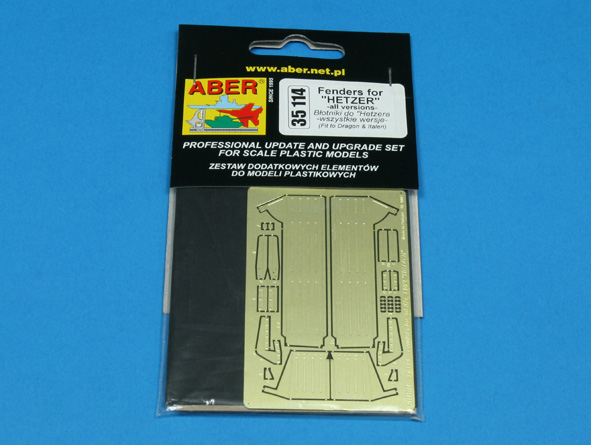 ABR-35-114  Дополнения для  Fenders for Sd.Kfz. 138/2 „Hetzer” (all versions) для Dragon 1/35