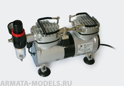 1205J Компрессор 1205, с регулятором давления, автоматика, два режима работы, два цилиндра