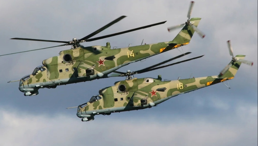 AM48125 Окрасочная маска для камуфляжа МИ-24П «Борт 14»,