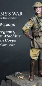 TW54030 Sergeant, Motor Machine Gun Corps, France 1/32 Tommy's War
