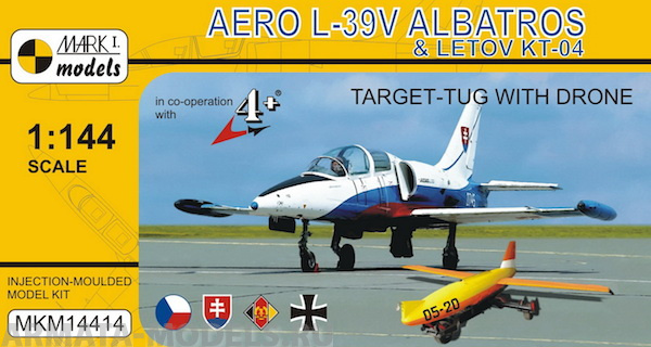 MKM14414 Самолет Aero L-39V Albatros + terc KT-04 Mark I Models