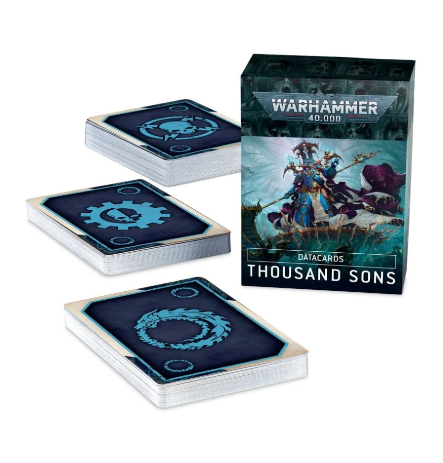 43-21GW Набор карт Датакарты .Тысяча Сынов (9 ред.) (Datacards: Thousand Sons (9ed.))