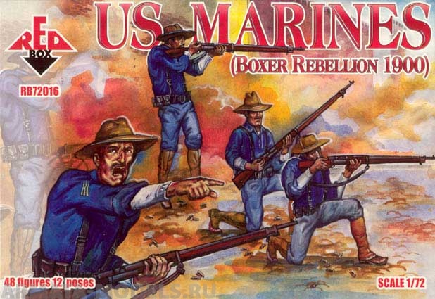 RB72016 Фигуры US Marines 1900 (Boxer Rebellion) Red Box