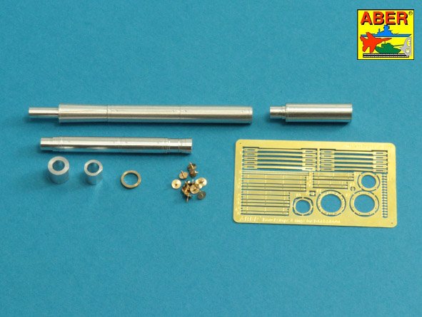 ABR-35-L-145 Точеный ствол 125mm 2A46M-5 Barrel for Russian Tank T-90 & T-90A для Meng; Trumpeter; Zvezda