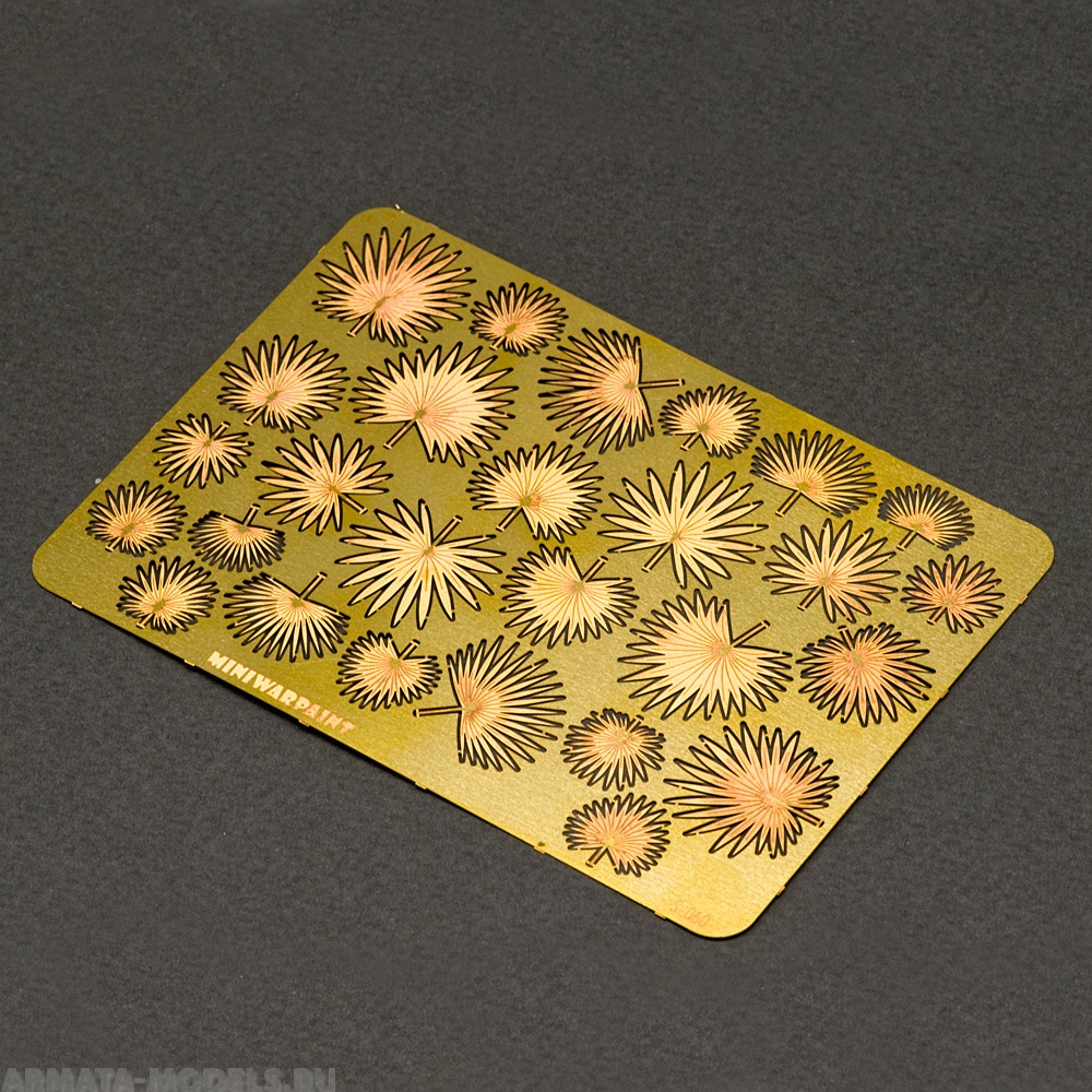 S-060 Листья пальмы веерной (Ливистона), размер ХS