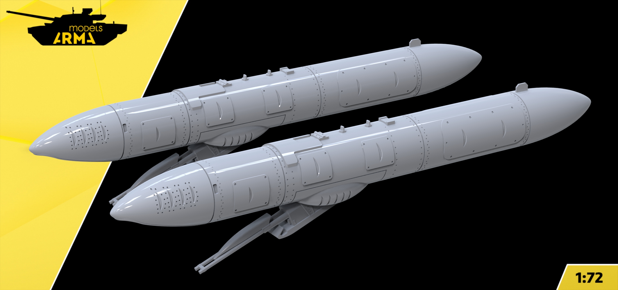 AM72547 СППУ-22 2шт (Не для свободной продажи) Arma Models