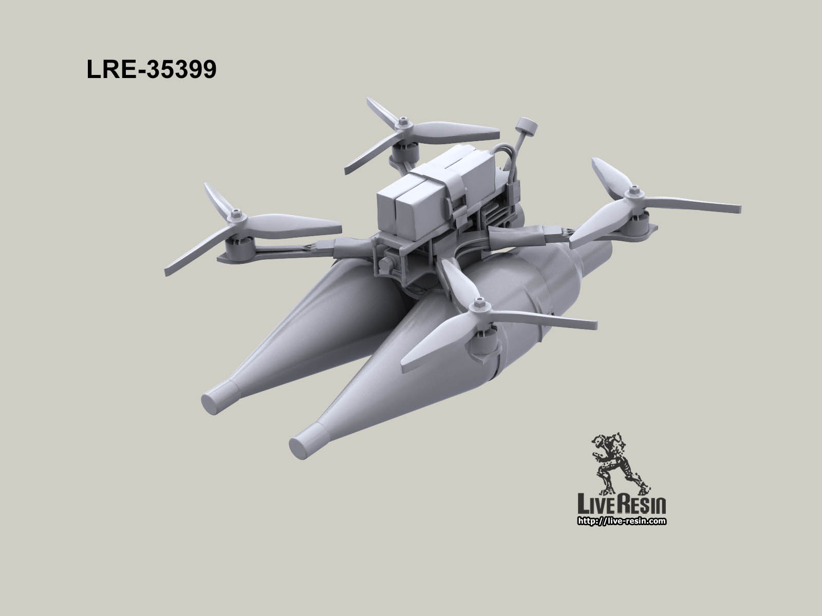LRE35399 Дрон камикадзе 10  дюймов - 5 (Не для свободной продажи) Live Resin