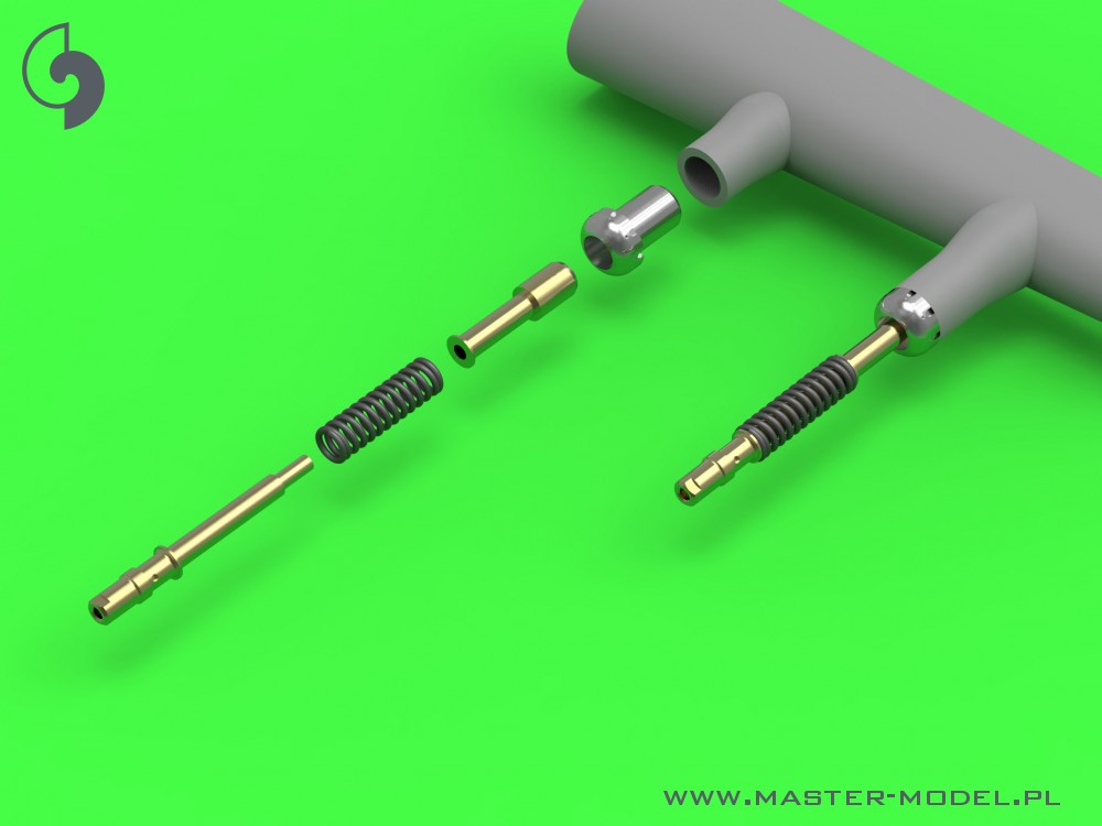 AM-24-010 Hawker Hurricane Mk IIC - 20-мм пушки Hispano Mk II (с круглыми возвратными пружинами)