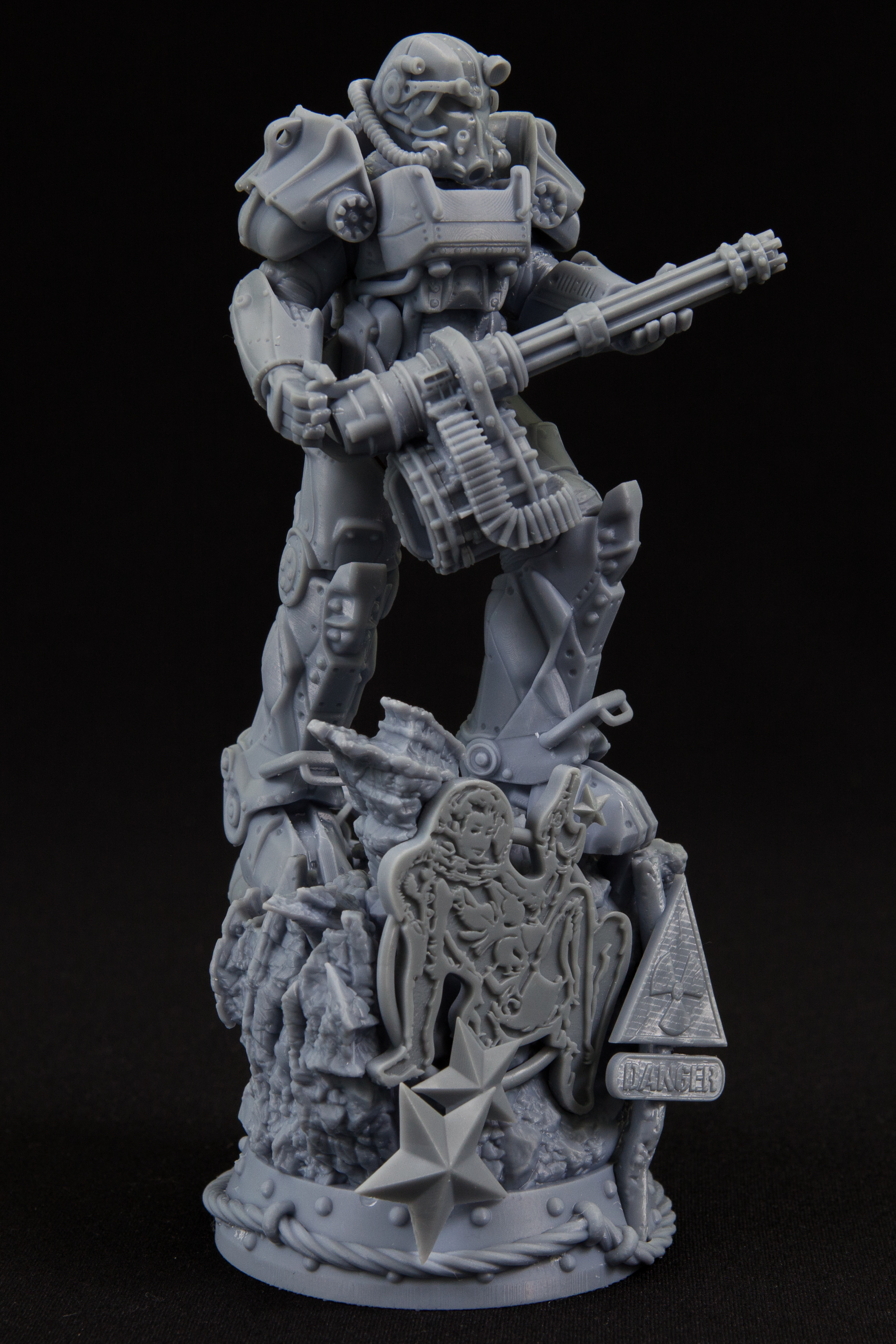 AM1600 Фигура в силовой броне Т-60. Вселенная Fallout Arma Models