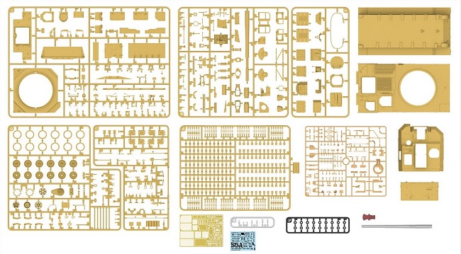 RM-5129 Сборная модель Самоходная гаубица M109A7 Paladin Rye Field Model (RFM)