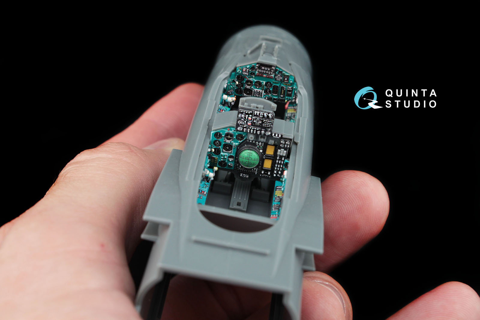 QD48027 1:48 3D Декаль интерьера кабины  МиГ-31Б (для модели AMK)