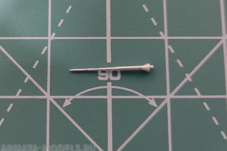 AM4824 Приемник воздушного давления (ПВД) для семейства Су-27 (Су-27, Су-27СМ, Су-27УБ Су-30МКК, Су-30М2, Су-30СМ, Су-33, Су-34)  1/48