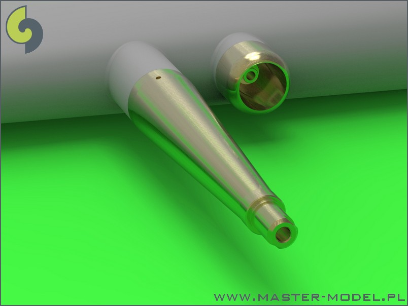 AM-32-081 Spitfire Mk.IXe / XVIe, ранняя версия (конические обтекатели) - Hispano 20 мм и Browning .50cal в обтекателях (подходит для Tamiya)