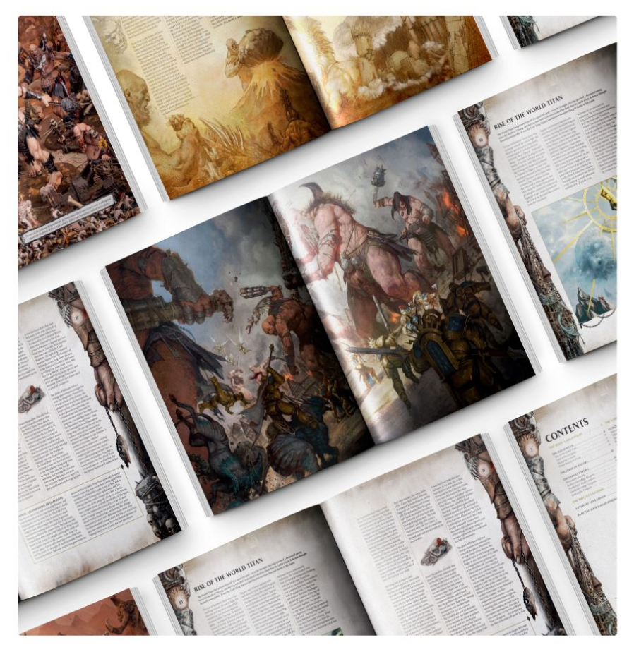 93-01GW Боевой том: Сыны Бехемата (Battletome: Sons of Behemat (HB, Eng))