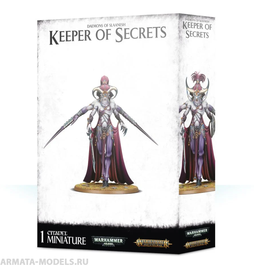 97-06 Набор Демоны Слаанеш. Хранитель Секретов (Daemons of Slaanesh Keeper of Secrets)
