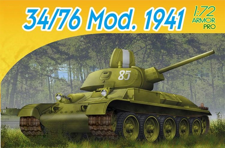 7259Д Танк T34/76 Mod.1941 Dragon