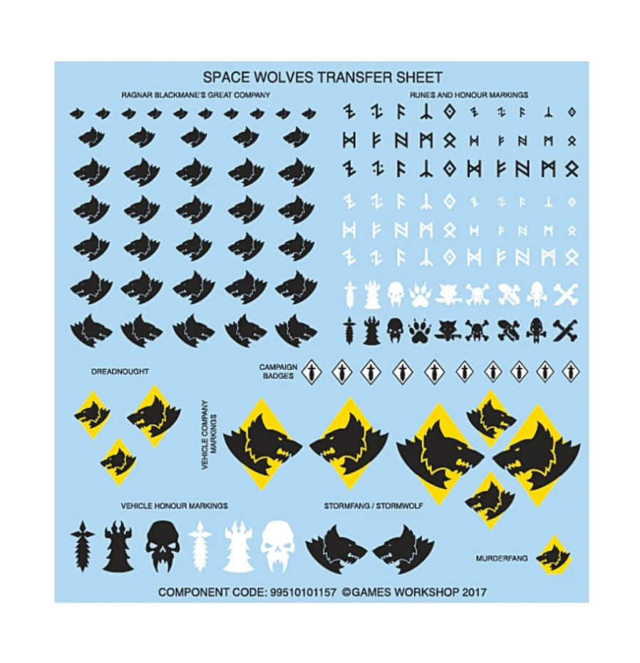 53-26GW Набор Космические Волки. Гончие Моркаи (Space Wolves Hounds of Morkai)