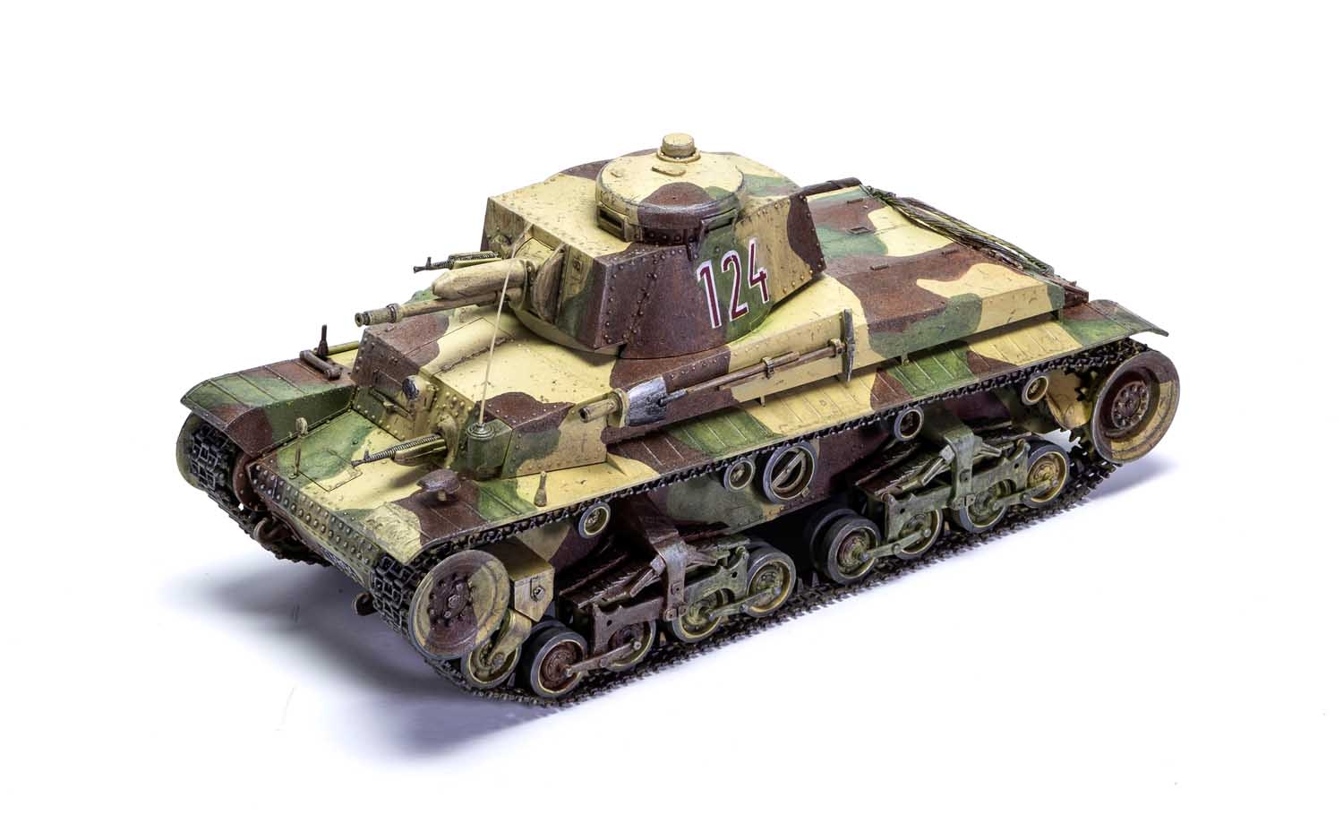 A1362 Сборная модель Танка German Light Tank Pz.Kpfw.35 (t) Airfix