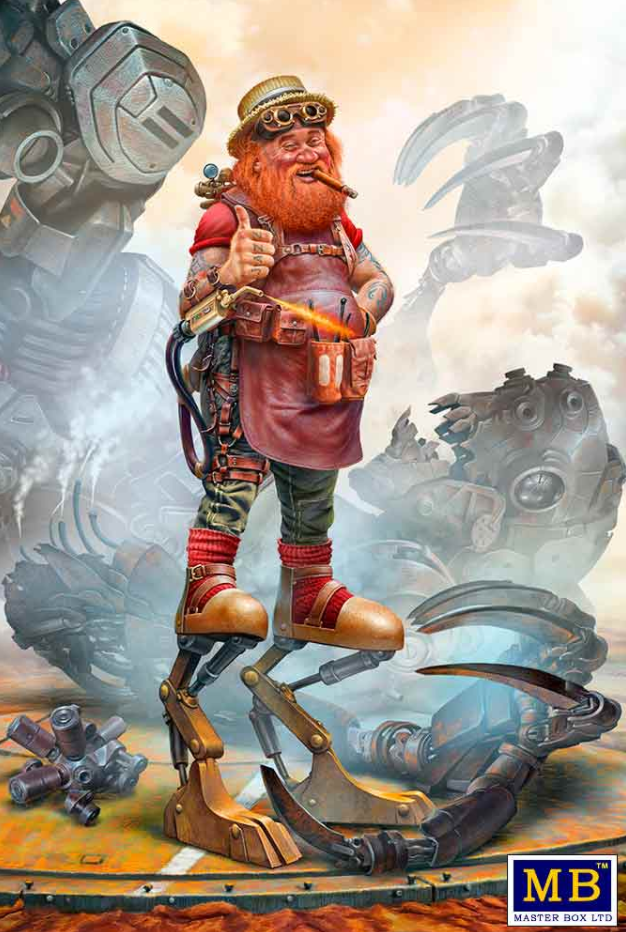 MB24070 Фигуры, Янис. На границе Вселенной. Приключения Странной Компании. Эпизод IV. Мы их победили! Master Box (MB)