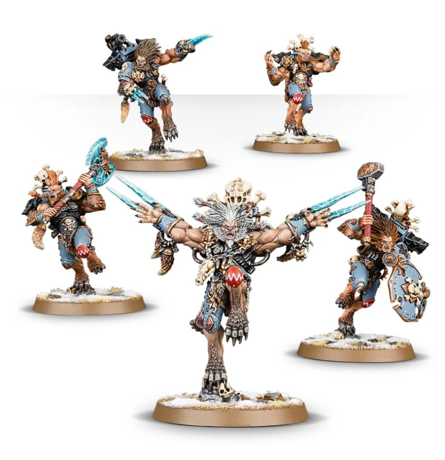 53-16GW Набор Космические Волки. Вульфены (Space Wolves Wulfen (2018))