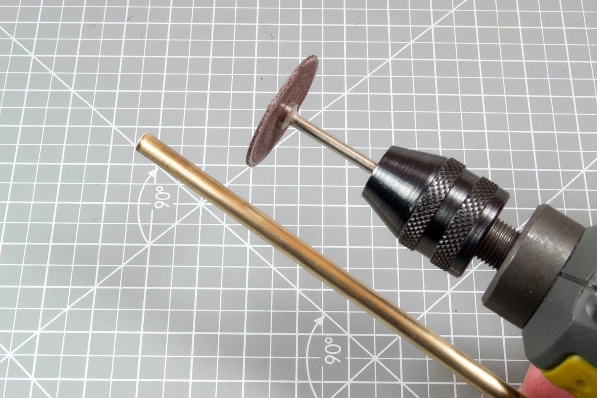 AK9104 Трубочка латунная BRASS PIPES 0,5mm, 5 units