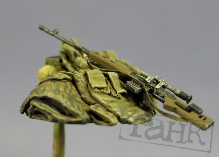 T35234 Боец спецназа ГРУ с СВД и амуницией (Дагестан 1999 г) Tank