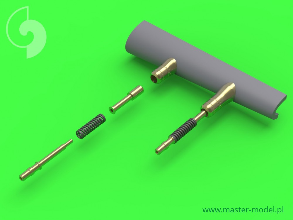 AM-48-085 Стволы к авиапушке Hispano Mk II с круглым пружинным компенсатором 20 мм для Hurricane Mk IIC 4 шт.