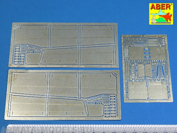 ABR-35-234  Дополнения для  German Standardpanzer E-75/50– vol. 2 Fenders для Trumpeter 1/35