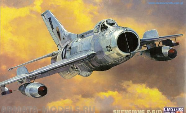 C-60 Самолет MIG-19С/Shengjang F-6 MISTERCRAFT