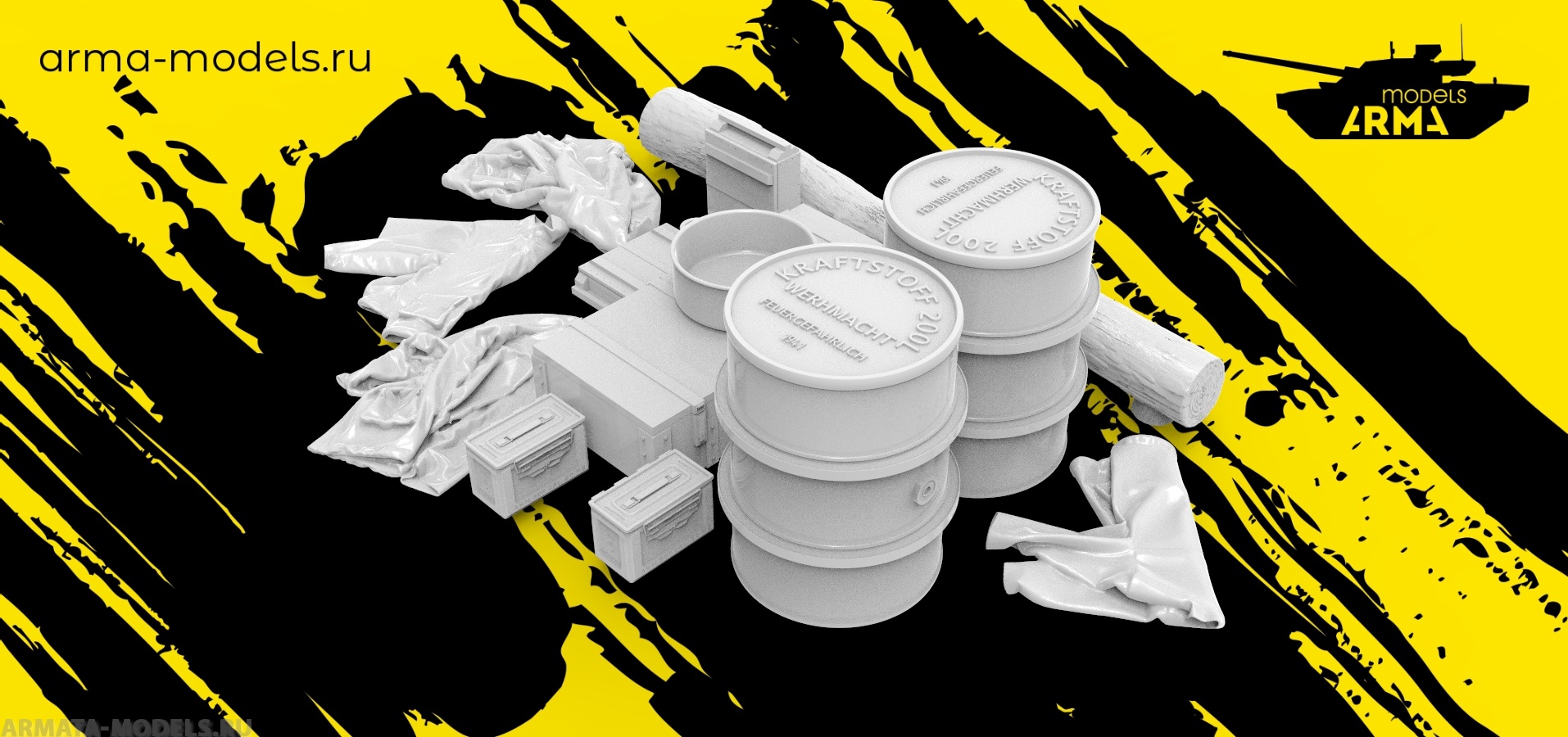 AM35198 Исторический обвес на танк Шерман