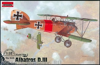 Rod606 Самолёт ALBATROS D.III