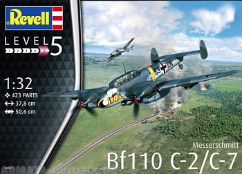 04961RE Тяжелый истребитель Messerschmitt Bf110 C-7