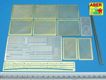 ABR-35-135  Дополнения для  Mesh screens “Thoma Schild” for T-34/85 для  1/35