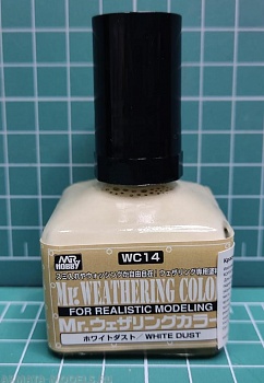 WC14  краска 40мл MR.WEATHERING COLOR WC14 WHITE DUST