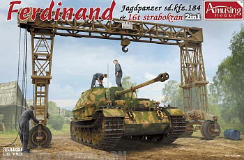 AH35A030 SD.Kfz184 FERDINAND & 16t STRABOKRAN